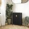 Milano Isabel - Cast Iron Radiator - 660mm Tall - Slate Black - Multiple Sizes Available