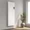 Reina Maia - Aluminium Electric Vertical Designer Radiator - Single Panel - White