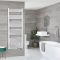 Milano Neva - White Dual Fuel Heated Towel Rail 1600mm x 500mm