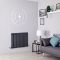 Milano Alpha - Anthracite Horizontal Single Flat Panel Designer Radiator 635mm x 840mm