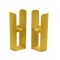 Milano Alpha - Floor-Mounting Feet for Alpha Flat Panel Designer Radiators - Choice of Colours