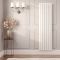Milano Alpha - Vertical Flat Single Panel Designer Radiator - Choice of Colours and Sizes
