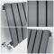 Milano Capri - Anthracite Horizontal Designer Radiator - Choice of Size