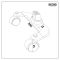 ECOSO Tuc - Feet for Ceramic Core Electric Heaters - Choice of Finish