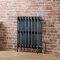 Milano Alice - Classic Cast Iron Column Radiator - 660mm Tall - Dark Pewter - Multiple Sizes Available