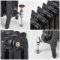 Milano Beatrix - Ornate Cast Iron Radiator - 768mm Tall - Black - Multiple Sizes Available