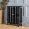 Milano Beatrix - Ornate Cast Iron Radiator - 768mm Tall - Black - Multiple Sizes Available