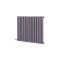 Milano x ECOSO Aruba Electric - Dahlia Purple Horizontal Designer Radiator - 635mm Tall - Choice of Size, Thermostat and Cable Cover