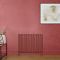 Milano x ECOSO Aruba Electric - Booth Red Horizontal Designer Radiator - 635mm Tall - Choice of Size, Thermostat and Cable Cover