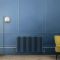 Milano Windsor - Horizontal Traditional Column Radiator - Triple Column - Choice of Blue Finishes and Sizes