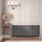 Milano Windsor - Pewter Horizontal Traditional Column Radiator - Triple Column - Choice of Size