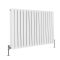 Milano Quinn - Horizontal Designer Radiator - 595mm Tall - Choice of Finish and Width