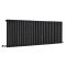 Milano Quinn - Horizontal Designer Radiator - 595mm Tall - Choice of Finish and Width