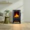 ECOSO Firenze - Modern Black Electric Stove