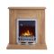 ECOSO Ardor - Traditional Inset Electric Fire with Fireplace Surround - Choice of Finish