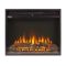 ECOSO Fusion - Modern Black Inset 23" Electric Fire with Fireplace Surround - Choice of Finish