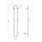 Reina Pelmo - Stainless Steel Dry Electric Heated Towel Rail - 1500mm x 200mm - Choice of Finish