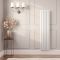 Milano Aruba - White Vertical Designer Radiator 1500mm x 354mm (Double Panel)