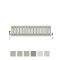Milano Windsor - Traditional Horizontal Column Radiator - 3 Column - Neutral Custom Colours