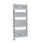 Milano x ECOSO Electric Lustro - Designer Chrome Flat Panel Heated Towel Rail - 1000mm x 450mm - with Thermostatic Wi-Fi Heating Element