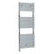 Milano x ECOSO Electric Lustro - Designer Chrome Flat Panel Heated Towel Rail - 1213mm x 450mm - with Thermostatic Wi-Fi Heating Element