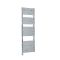 Milano x ECOSO Electric Lustro - Designer Chrome Flat Panel Heated Towel Rail - 1512mm x 450mm  - with Thermostatic Wi-Fi Heating Element
