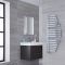 Lazzarini Way - Spinnaker - Chrome Designer Heated Towel Rail - 1100mm x 483mm
