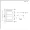 Milano Kent - Curved Chrome Heated Towel Rail 800mm x 600mm