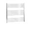 Milano Kent Electric - Straight Chrome Heated Towel Rail 1000mm x 1000mm