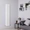 Milano Urban - White Vertical Double Column Radiator 1800mm x 383mm