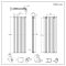 Milano Alpha - White Vertical Double Flat Panel Designer Radiator 1780mm x 560mm