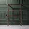 Milano Derwent - Minimalist Electric Traditional Heated Towel Rail 966mm x 673mm - Brushed Bronze