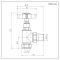 Milano - Traditional Chrome Angled Radiator Valves (Pair)
