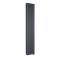 Milano Windsor - Anthracite Traditional Vertical Electric Triple Column Radiator - 1800mm x 380mm - Choice of Wi-Fi Thermostat