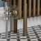 Milano Windsor - Traditional 3 Column Radiator Feet - Choice of Metallic Colours