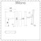 Milano Windsor - Traditional 4 Column Radiator Feet - White