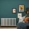 Milano Windsor - Horizontal Triple Column White Traditional Cast Iron Style Radiator - 600mm x 1190mm