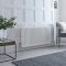 Milano Windsor - Horizontal Triple Column White Traditional Cast Iron Style Radiator - 600mm x 1190mm