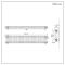 Milano Windsor - Horizontal Triple Column White Traditional Radiator - 300mm x 1595mm