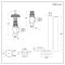 Milano Windsor - Antique Style Thermostatic Angled Radiator Valve and Pipe Sleeve Set - Choice of Finish