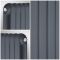 Milano Urban - Anthracite Horizontal Double Column Radiator 635mm x 863mm