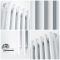 Milano Windsor - White Traditional Horizontal Electric Double Column Radiator - 300mm x 1010mm - Choice of Wi-Fi Thermostat