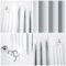 Milano Windsor - White Traditional 1800mm Vertical Four Column Radiator - Choice of Size