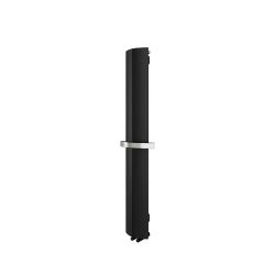 Carisa Nixie Bath - Aluminium Vertical Designer Towel Radiator - Choice of Finish