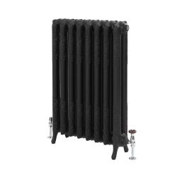 Milano Beatrix - Ornate Cast Iron Radiator - 2 Column - 510mm Tall - Slate Black