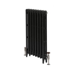 Milano Mercury - Cast Iron Radiator - 3 Column - 860mm Tall - Antique Graphite