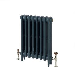 Milano Isabel - Cast Iron Radiator - 4 Column - 660mm Tall - Farrow & Ball Railings Grey