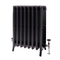 Milano Isabel - Cast Iron Radiator - 4 Column - 660mm Tall - Antique Graphite