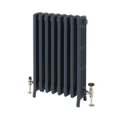 Milano Isabel - Cast Iron Radiator - 4 Column - 760mm Tall - Farrow & Ball Hague Blue