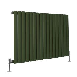 Milano Aruba - Horizontal Designer Radiator - Single Panel - Classic Custom Colours